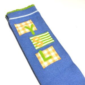 YSL toddler socks